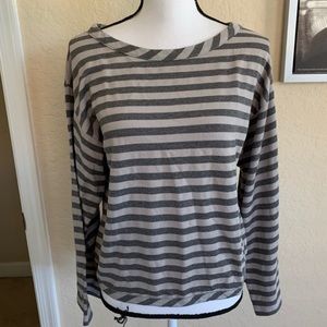 LAmade striped gray sweater